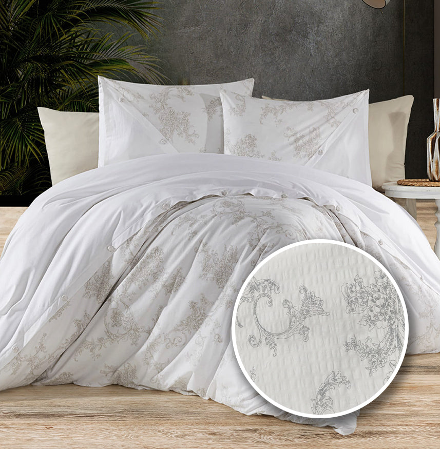LENJERIE DE PAT CREPONATA 100% BUMBAC (CREP72)